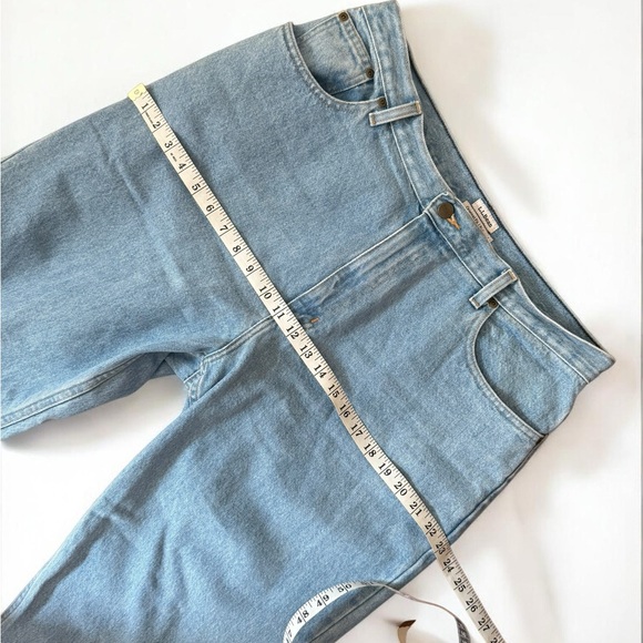 LL Bean size 16 38x30 women’s tapered straight relaxed fit 100% cotton jeans - Picture 5 of 7